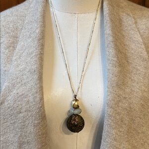 Vendome Gold Tone Pendant Necklace